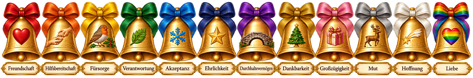 Die 12 goldenen Glocken und ihre besonderen Werte