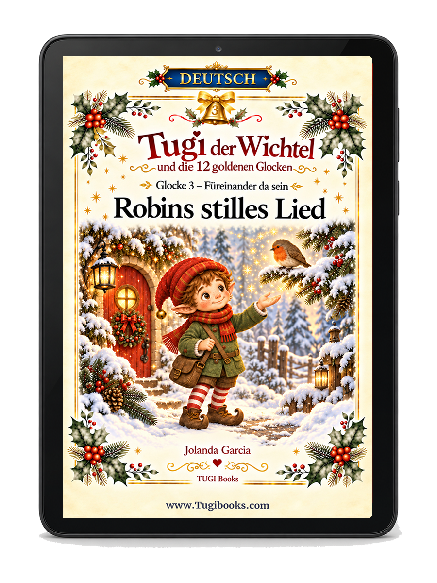 Glocke 3 – Füreinander da sein: Robins stilles Lied auf einem E-Reader