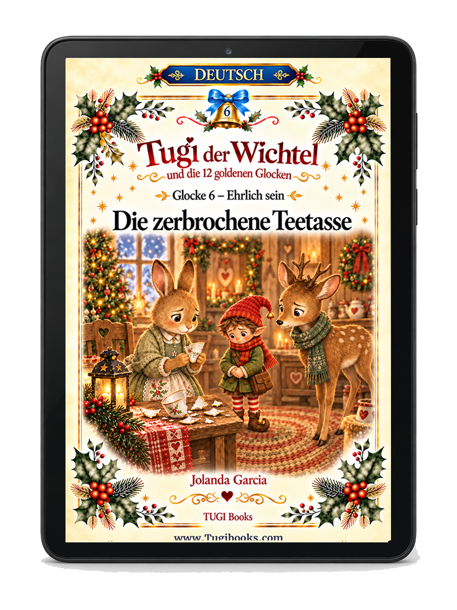 Glocke 6 – Ehrlich sein: Die zerbrochene Teetasse auf einem E-Reader