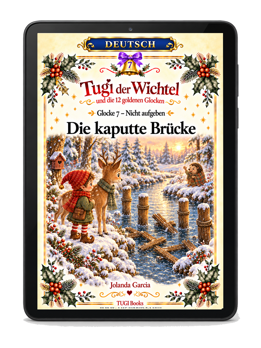 Glocke 7 – Nicht aufgeben: Die kaputte Brücke auf einem E-Reader