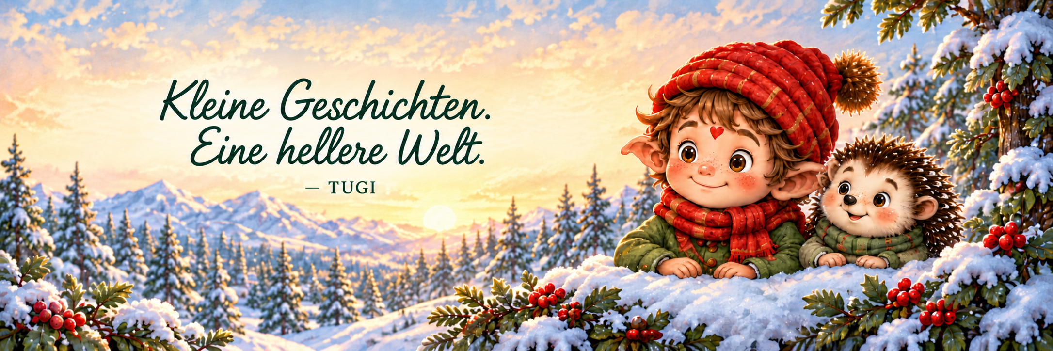 Kleine Geschichten können Großes bewirken. — TUGI