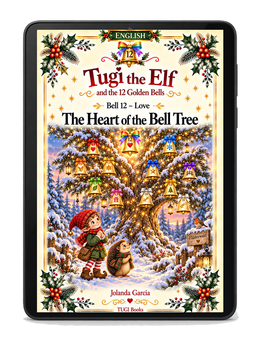 Tugi the Elf Bell 11 - Hope. When The Bell Tree Grew Dim story on an e-reader