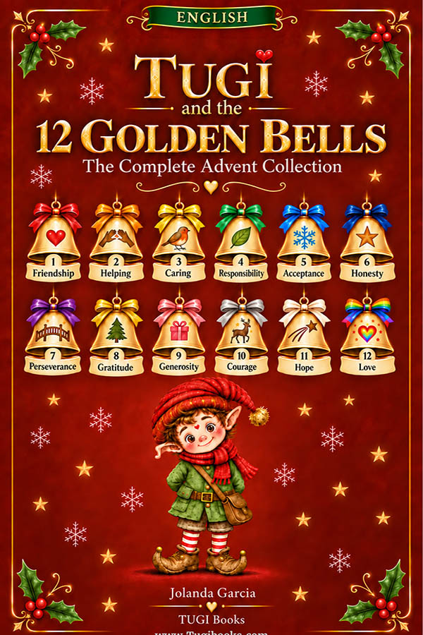 Tugi and the 12 Golden Bells — Complete Advent Collection (English)