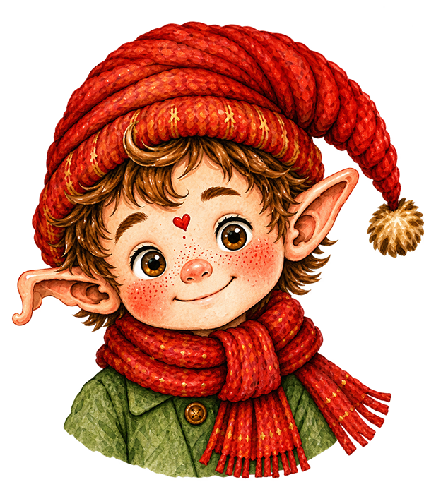 Tugi in his red hat with a friendly smile