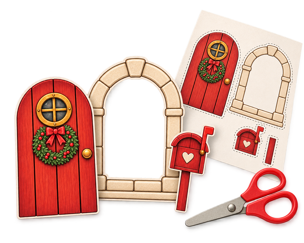 Printable version of Tugi’s Little Red Door