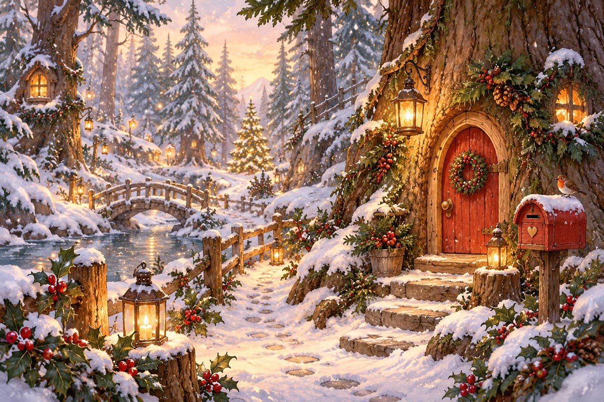 The magical Whispering Forest